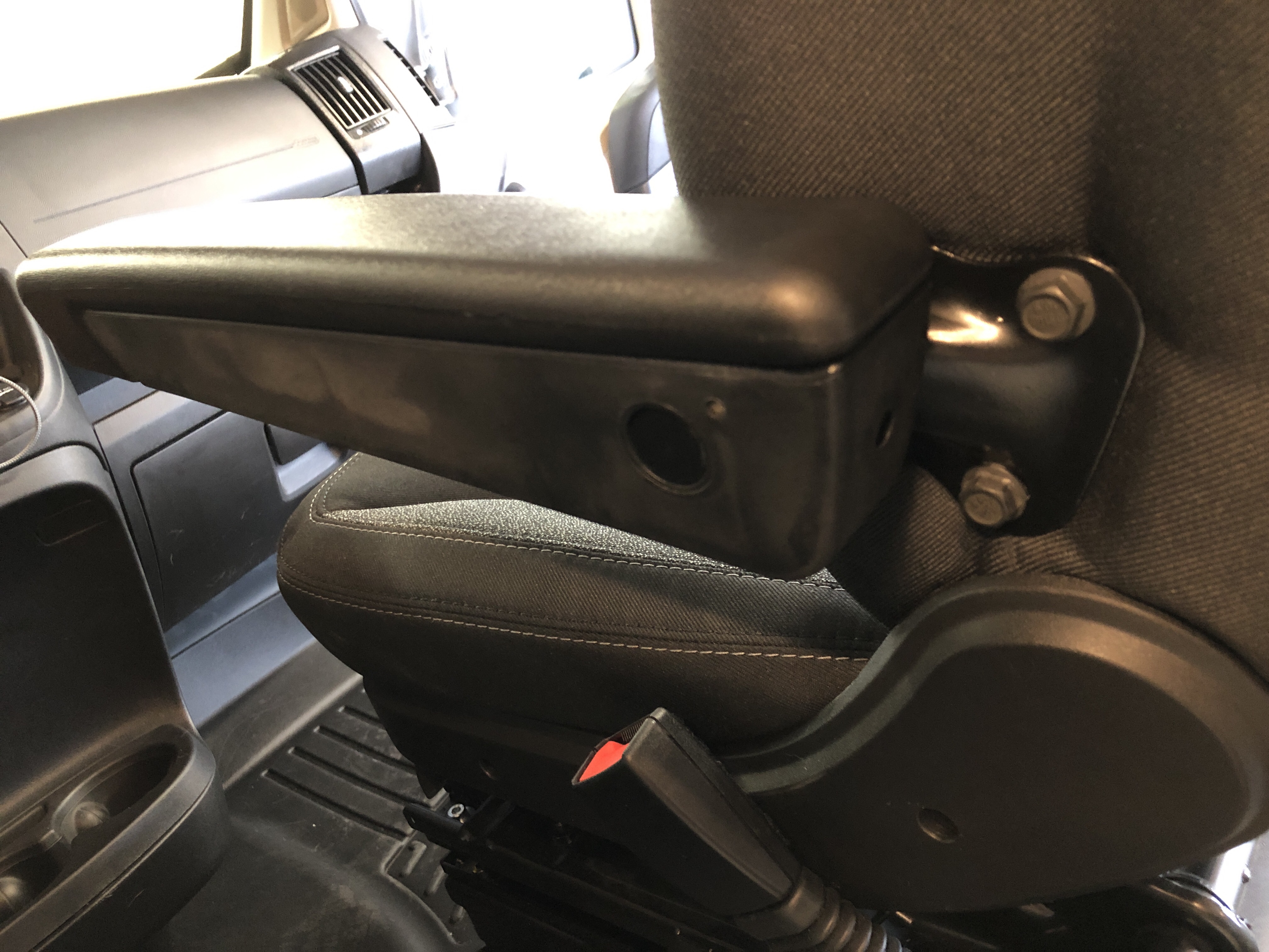 Passenger armrest
